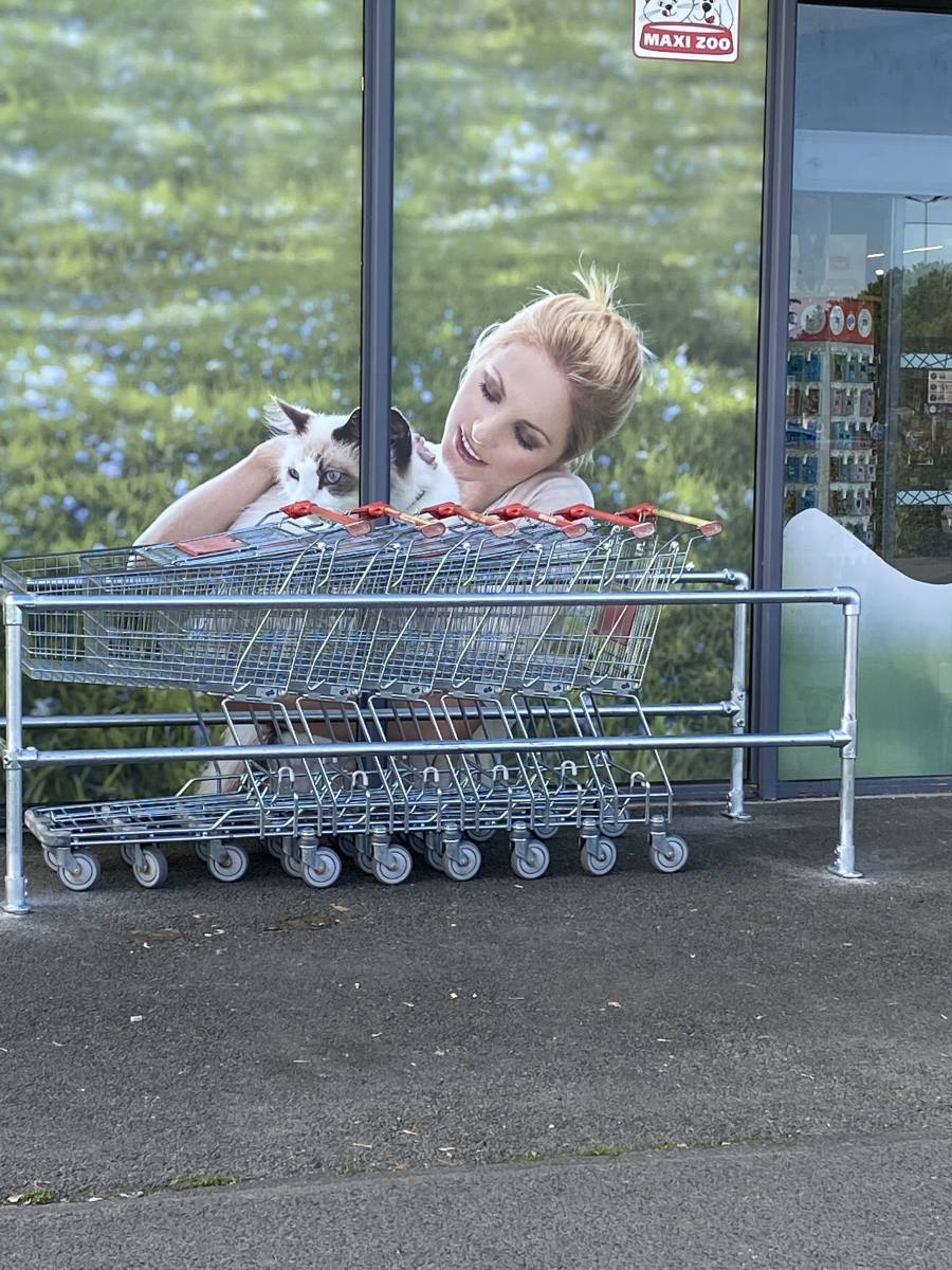 Création et installation d'un rangement de caddy à Libourne